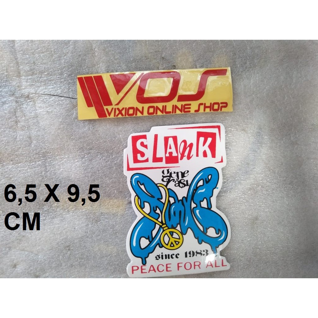 

STIKER UNIK SLANK PEACE FOR ALL