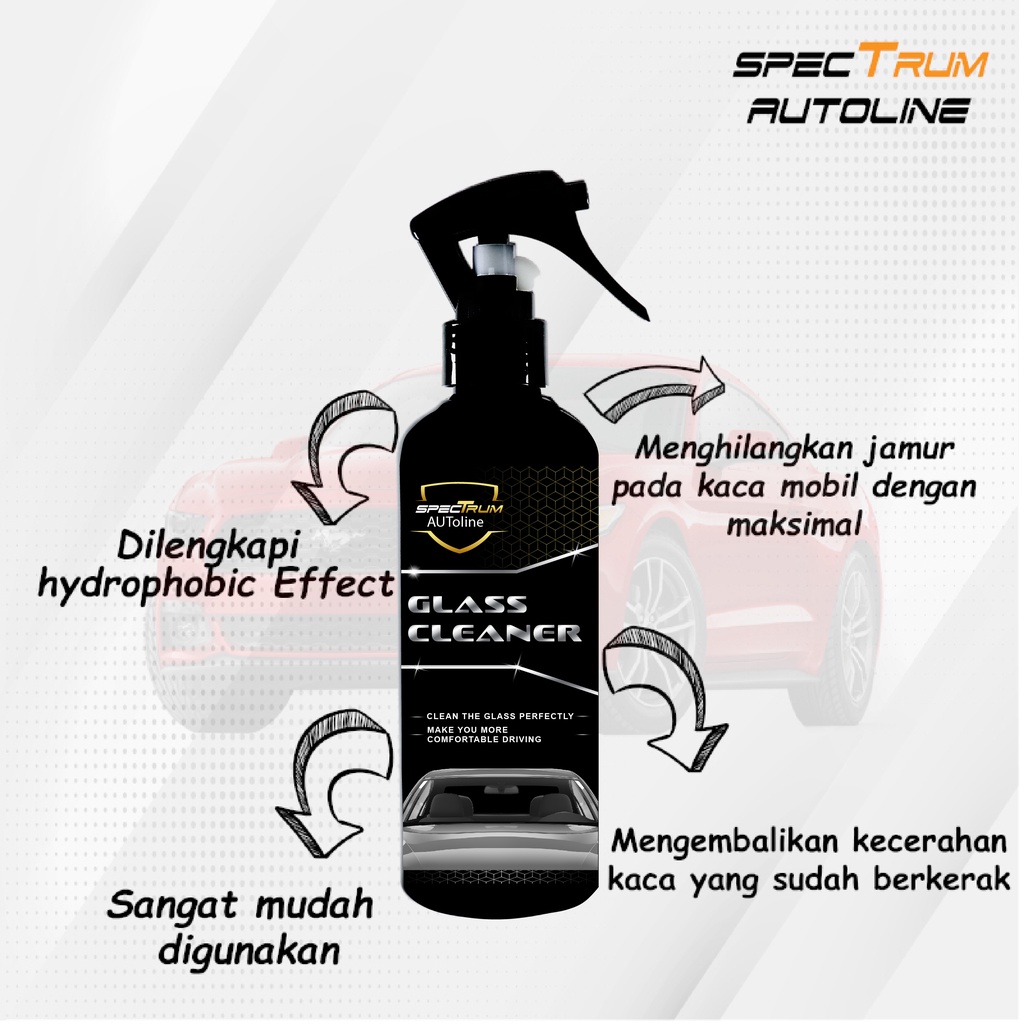 [ SPECTRUM ] BUG REMOVER PENGHILANG DAN PEMBERSIH JAMUR KACA MOBIL DENGAN EFEK DAUN TALAS GLASS REMOVER PEMBERSIH KACA FREE