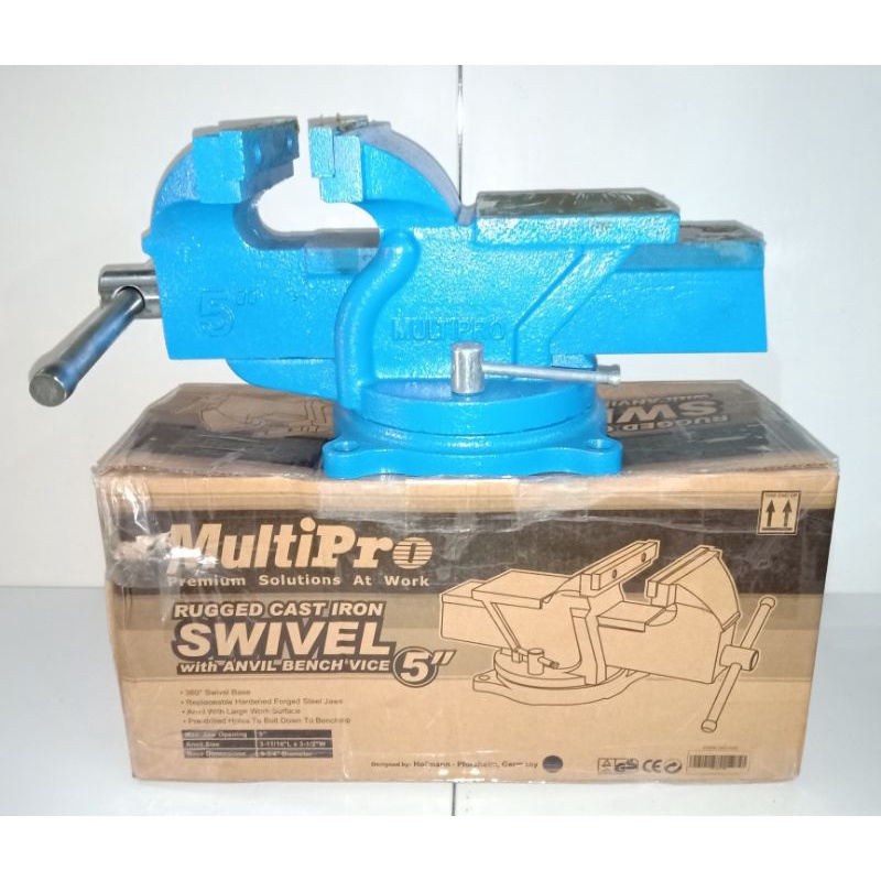 Ragum Besi 5" MultiPro / Catok Paron / Catok Meja 5 Inch