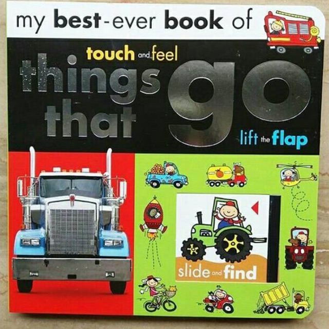 Touch & feel things that go