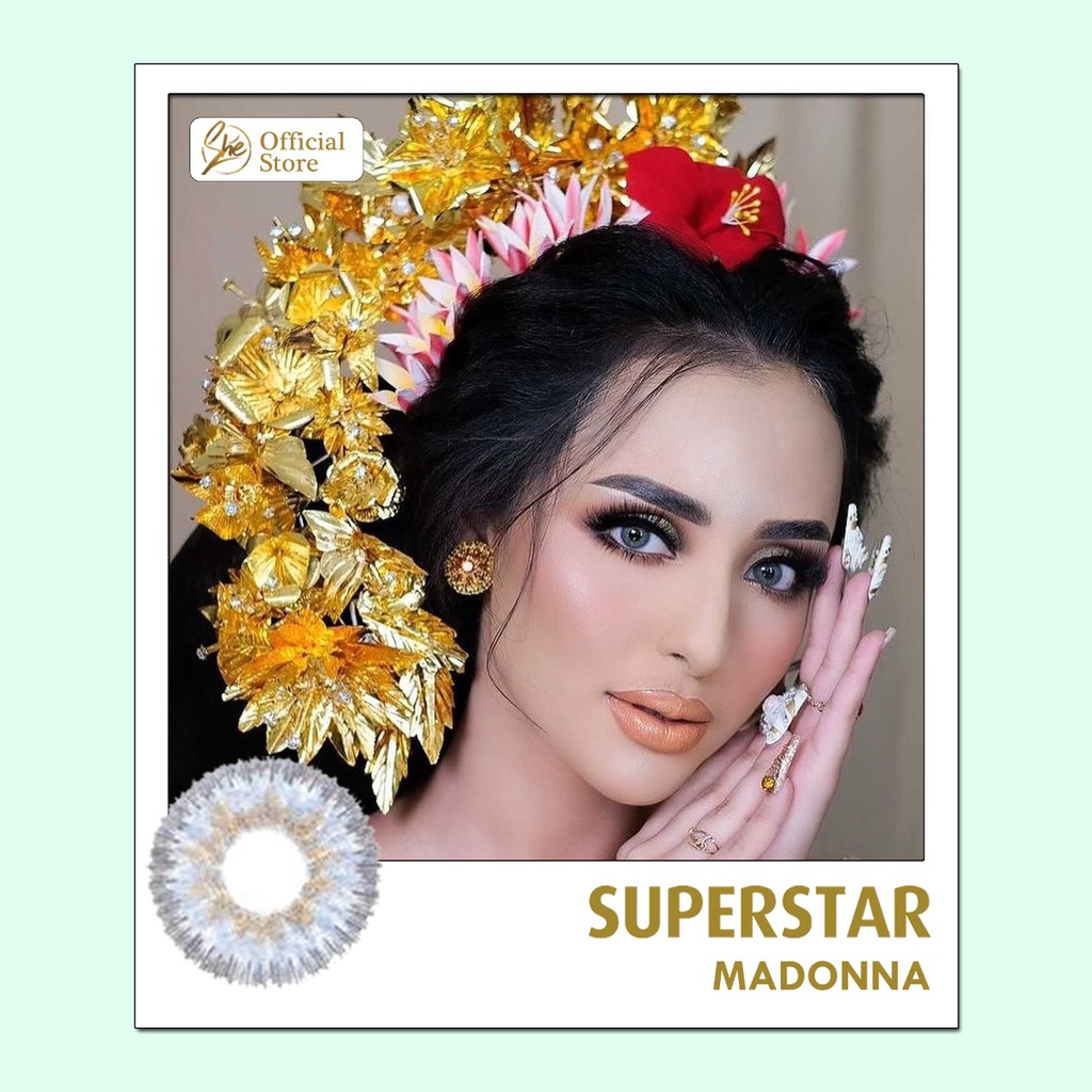 Superstar Madonna softlens warna bulanan