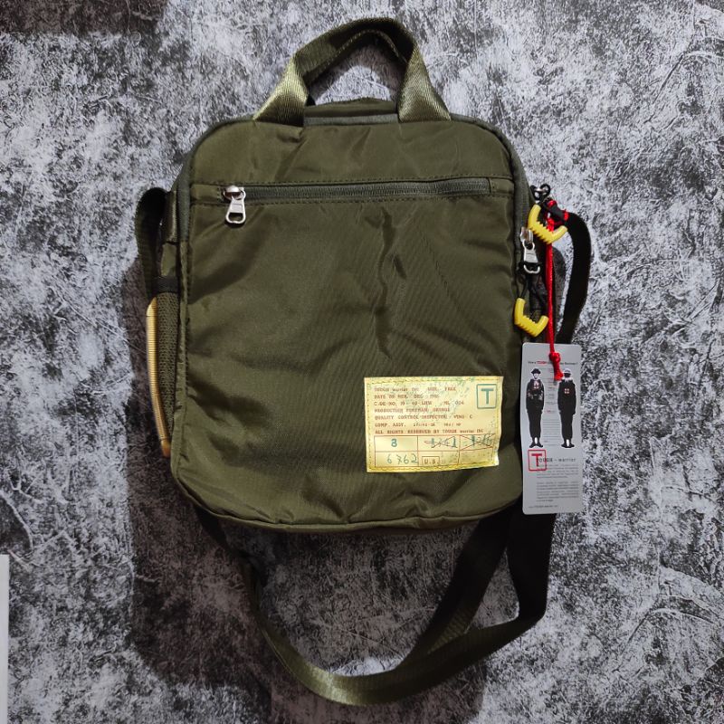 Tas Selempang Army Original Man Sling Bag Impor