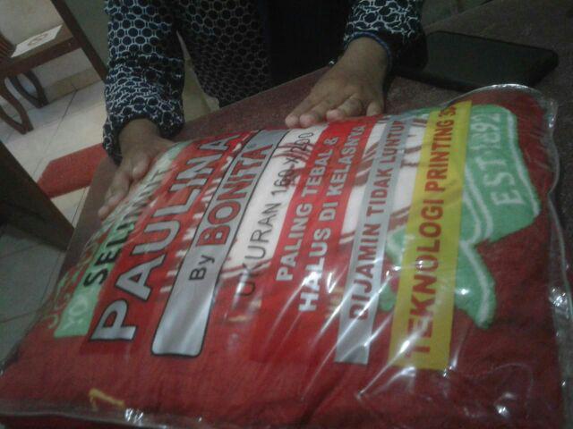 Selimut Paulina By Bonita Doraemon Ballon  160x200