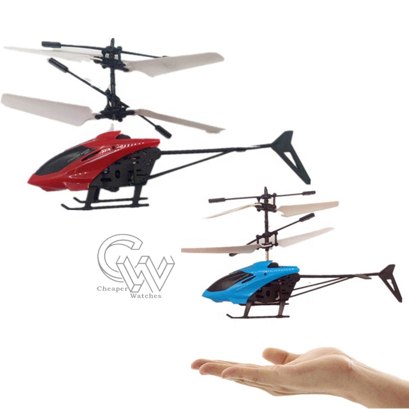 Cheaper-Mainan Helikopter Terbang Sensor Tangan Hand Controlled Flying