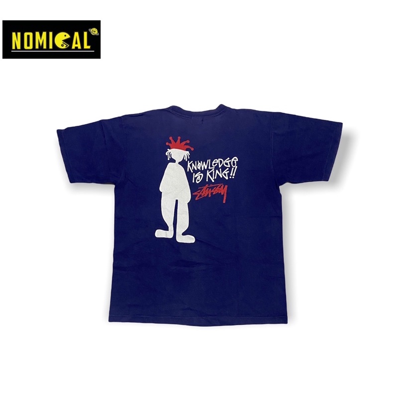 Tees Stussy Knowledge is King