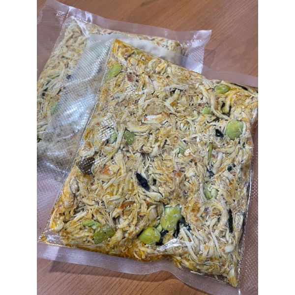 

Lauk Ayam suwir Kemangi 500gr frozen