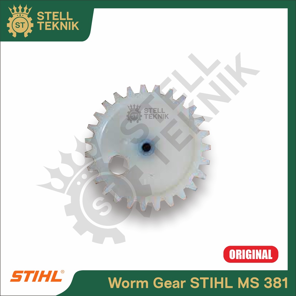 Worm Gear Gigi Pompa Oli STIHL MS 381 Original
