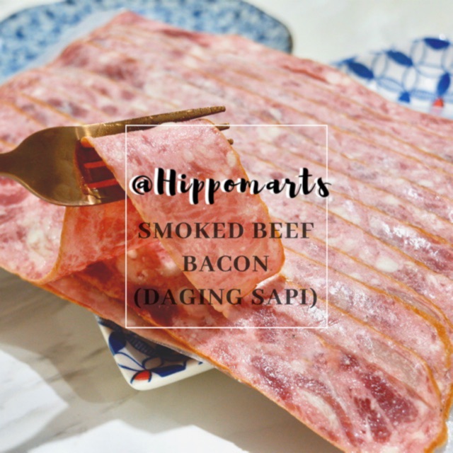 Smoked Beef  Bacon ( Daging Sapi )  500gr