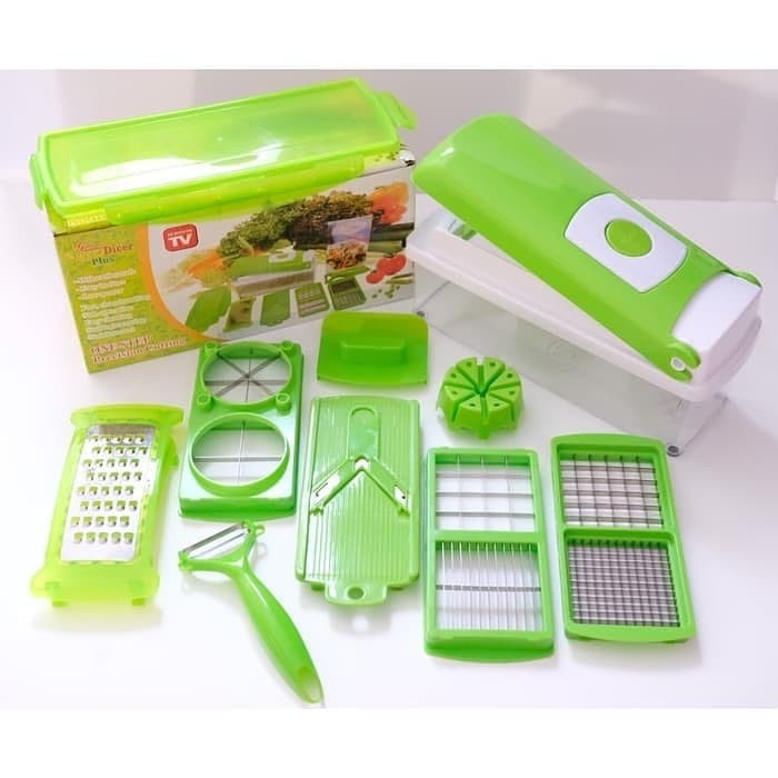 Pemotong Serbaguna - Original Set Genius Nicer Dicer Plus