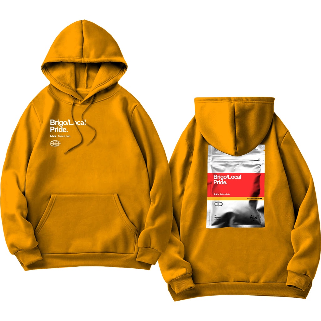 BRIGO Jumper Hoodie future lab II Sweater Hoodie BRIGO future lab Sablon DTF Fleece Cotton II SIZE M-XXL (Pria &amp; Wanita) Free stiker&amp;Gantungan Kunci