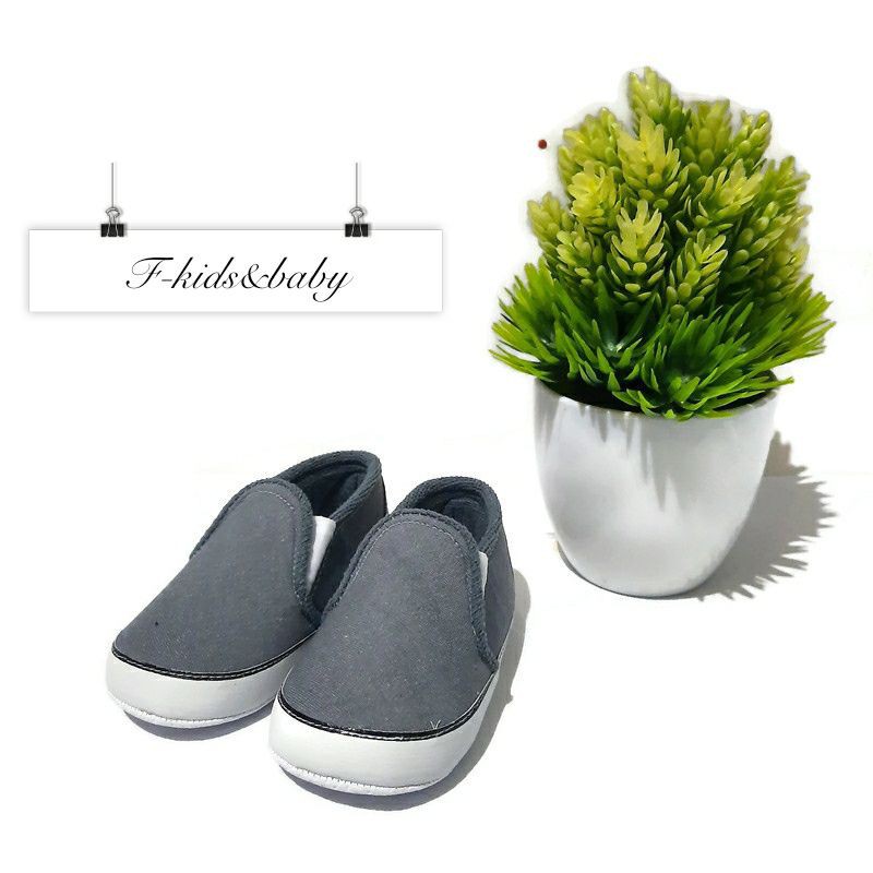 Fkids&amp;baby - sepatu bayi prewalker / boy baby shoes - SLIP ON DNM