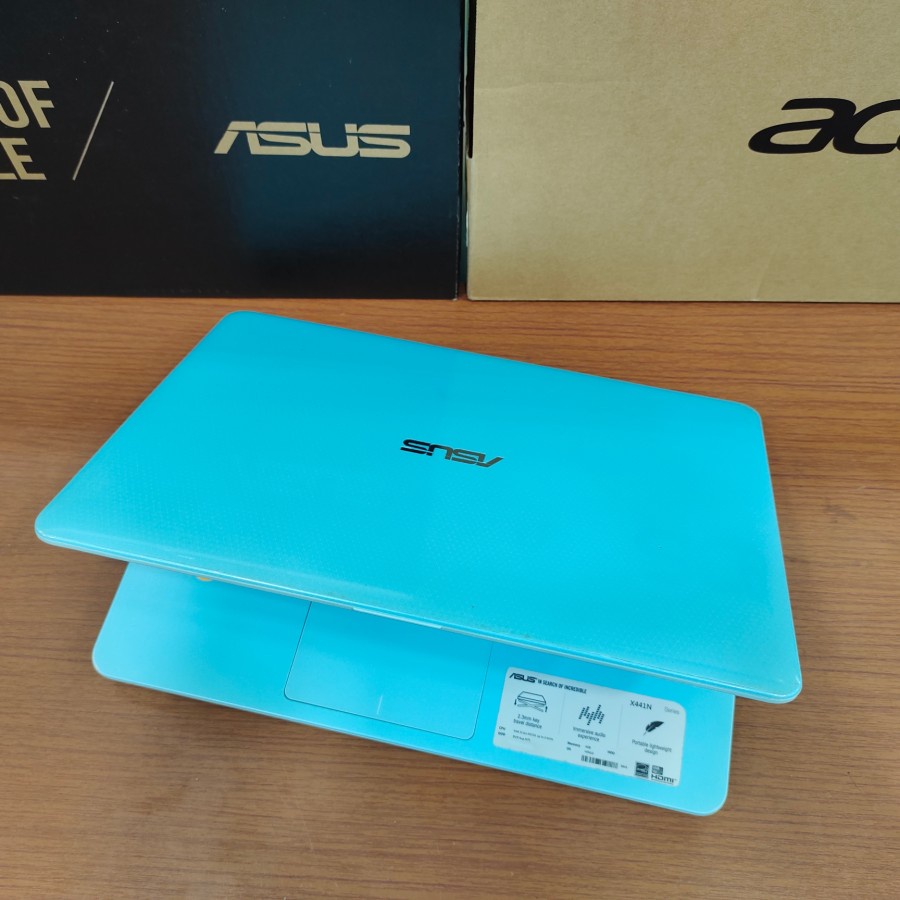 LAPTOP ASUS X441 RAM 4GB HDD 500GB WINDOWS 10 Terbaru Mulus