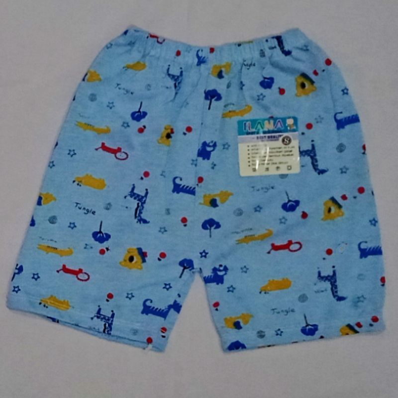 3 pcs celana pendek bayi  S M L XL SNI murah