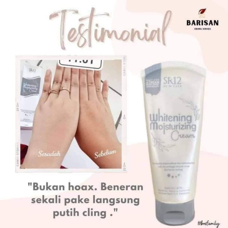 Whitening Moisturizing Cream / WMC SR12