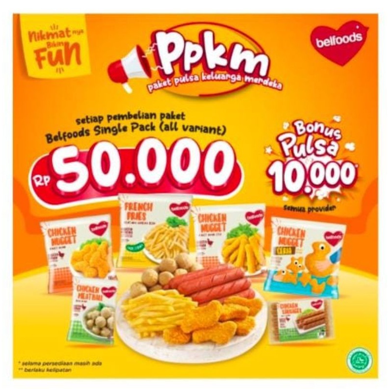 

BELFOODS CHICKEN NUGGET FAVORITE 10RB - TASYA KITCHEN