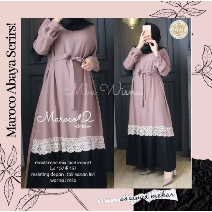 BAJU GAMIS MAROCO//GAMIS MAROCO TERVIRAL//GAMIS TERLARIS 2020/2021//GAMIS LUCU//GAMIS KEKINIAN