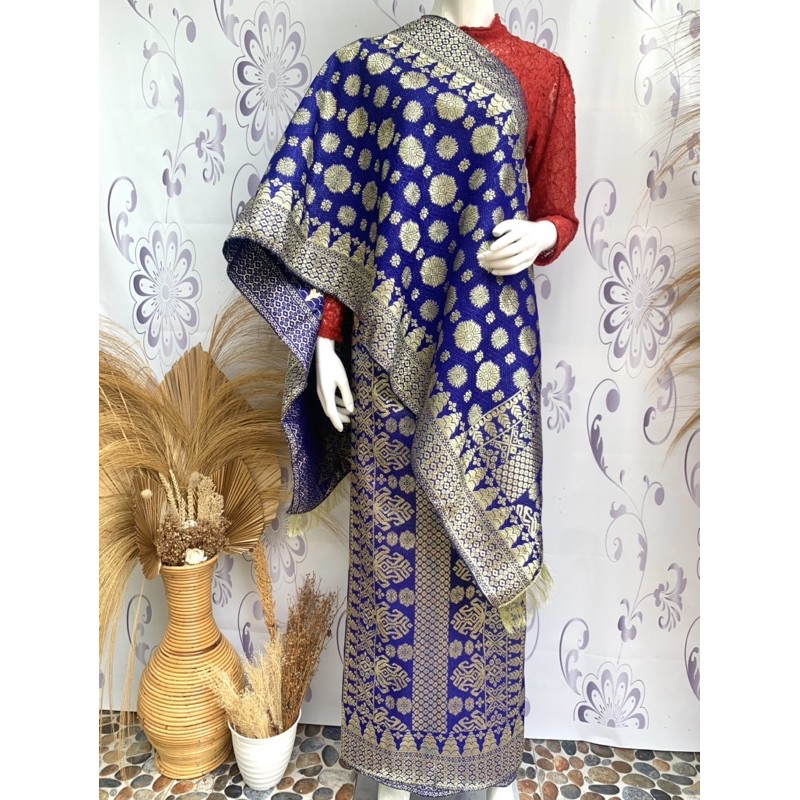 SONGKET TENUN MESIN  CANTIK MANIS