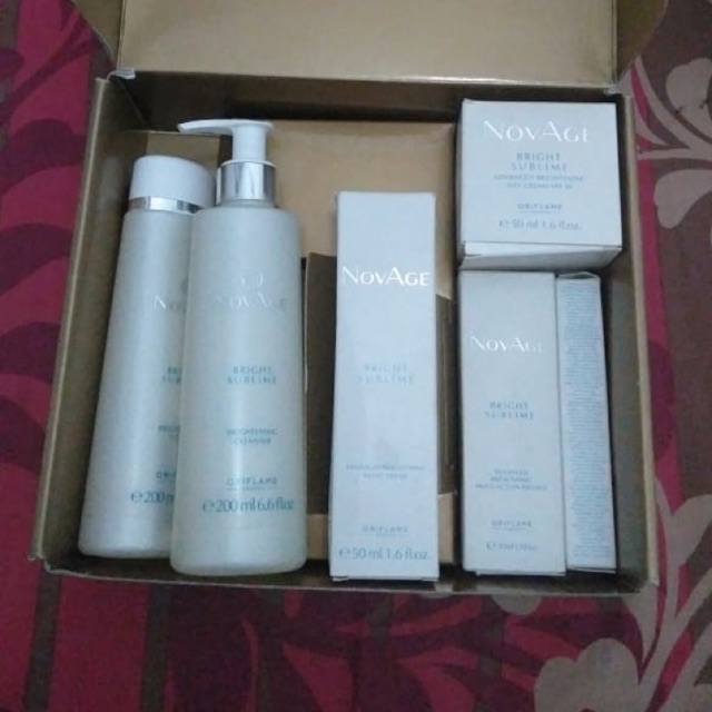 Oriflame novage bright sublime