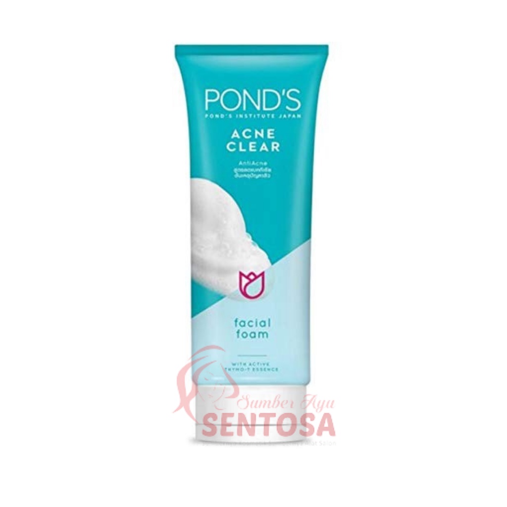 Ponds Facial Foam Acne Solution 50gr Anti Bakteri with Niacinamide &amp; Salicylic Acid