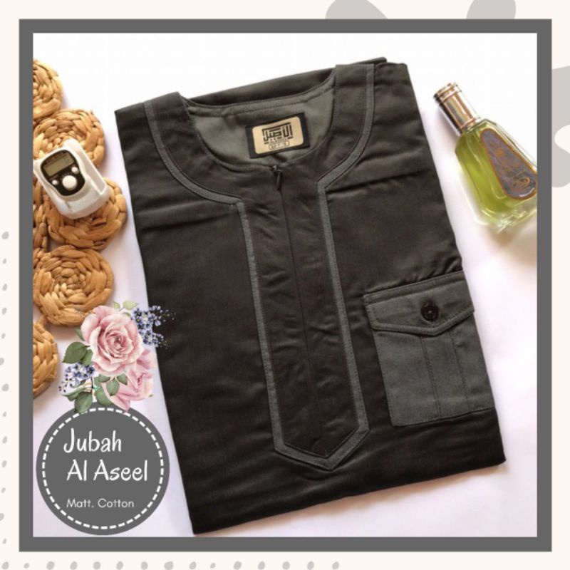 Jubah Al Aseel Remaja Katun