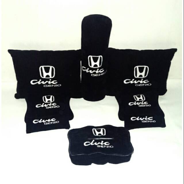 Bantal mobil Civic Genio headrest mobil aksesoris mobil interior mobil (2kg )