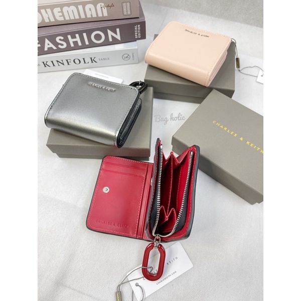 Dompet Wanita CK Mini Top Zip Small Wallet - 540#-3