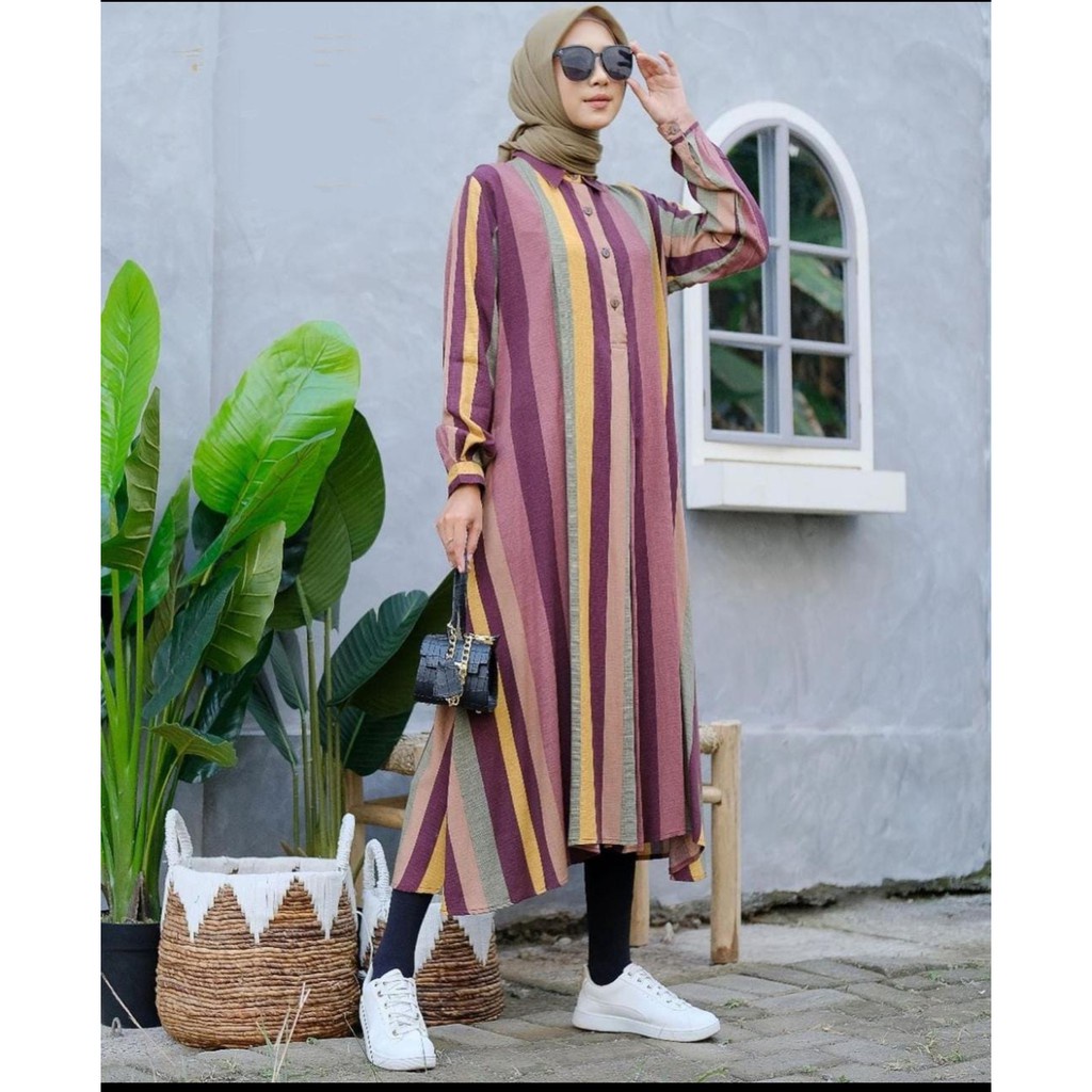 VIEW GAMIS MIDI DRESS PREMIUM