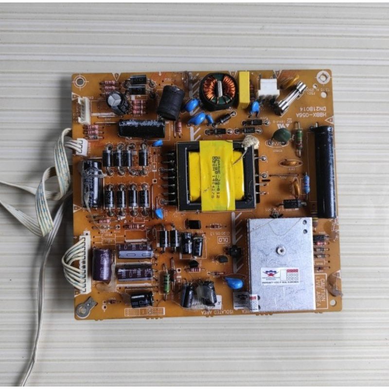 PSU POWER SUPPLY REGULATOR MESIN TV LED POLYTRON PLD 32D700 32T700 SOKET 2