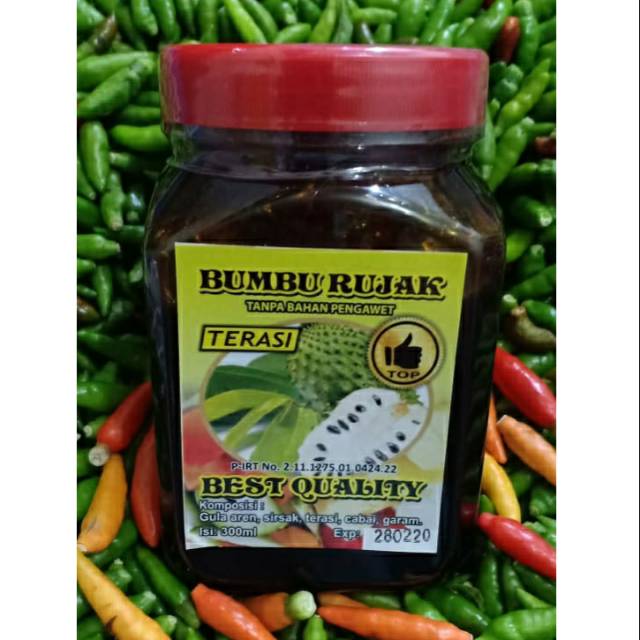 

Bumbu Rujak Medan Sirsak Terasi
