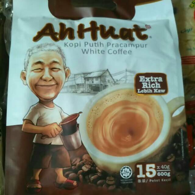 AHHUAT WHITE COFFEE EXTRA RICH/KAW MALAYSIA