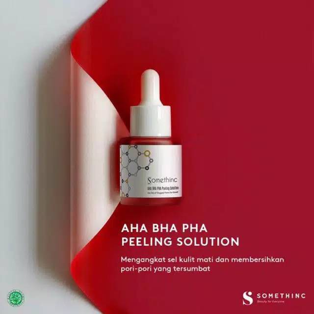❤️ Cloudy ❤️ Somethinc  AHA BHA PHA Peeling Solution / Peeling Serum Somethinc Original 100%