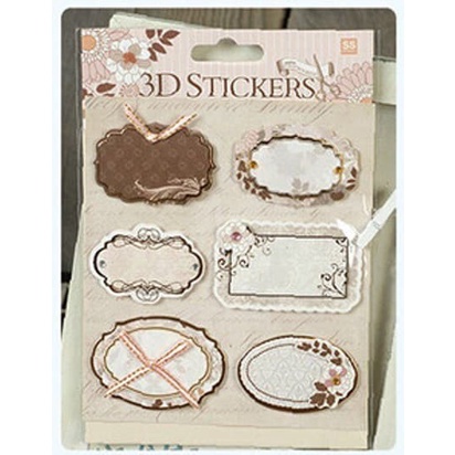 Scrapbook 3D Sticker - Frame Shape