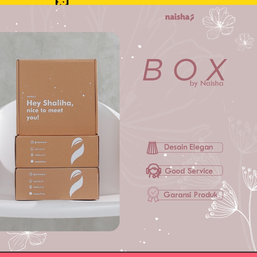 

Box / Kardus / Kotak / Packaging / Packing / Box Gift By Naisha