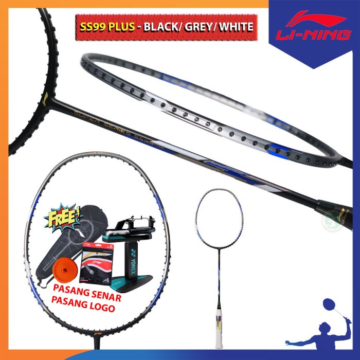 LINING Raket Badminton SS 99 Plus - ORIGINAL New Colour LINING Super Series - SS99 Plus