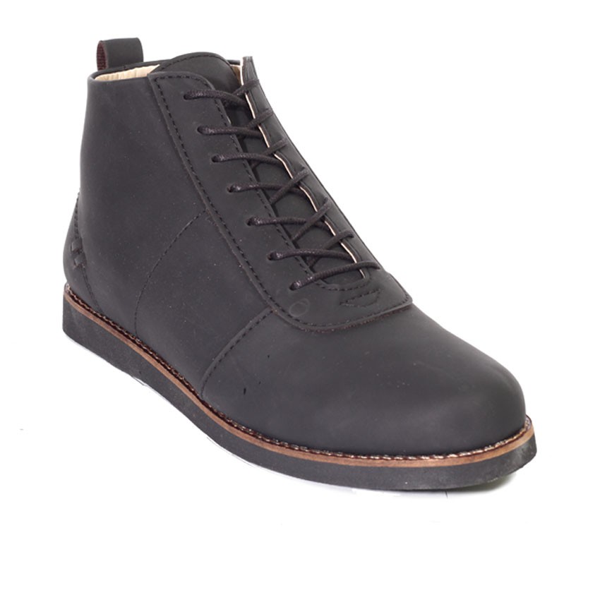 SCOUT BLACK |ManNeedMe x Zensa| Sepatu Boots Clasic Pria