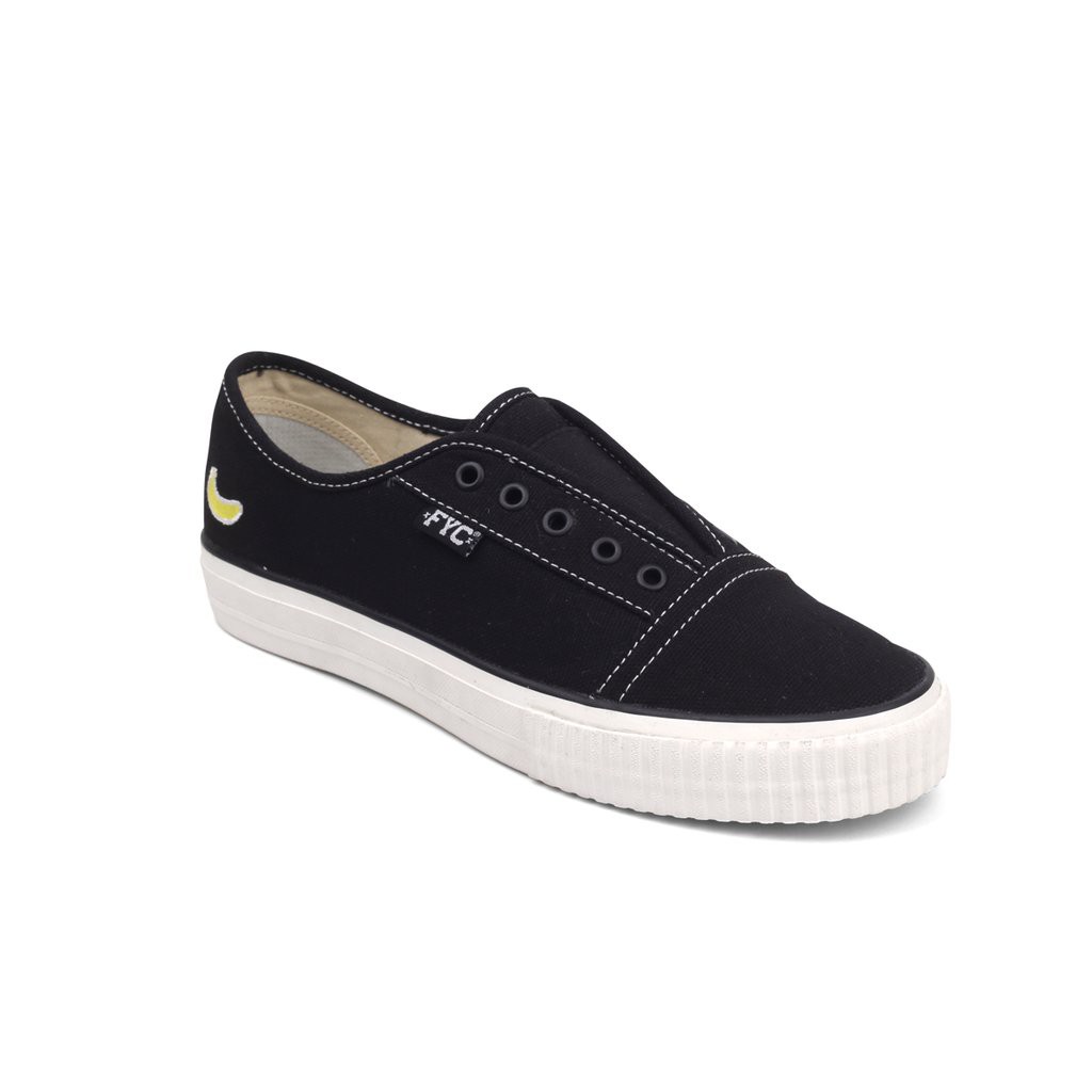 FYC FOOTWEAR - Slick Guinea GTS Black White - Sepatu Lokal