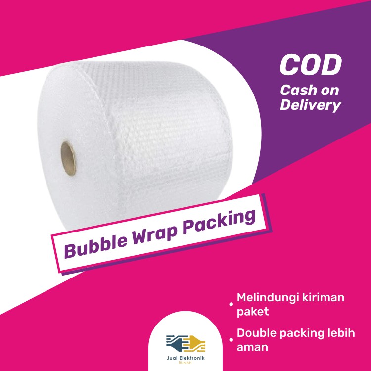 Double Packing Bubble Wrap Extra Bubble Wrap Pengaman Packing