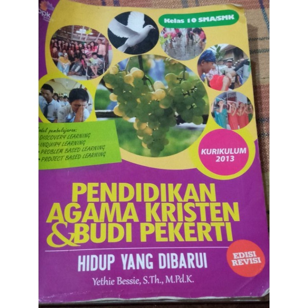 Buku Pendidikan Agama Kristen Kelas 10 SMA