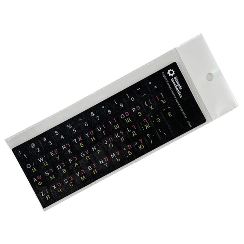 Vivi Stiker Pelindung Keyboard Komputer Desktop Motif Huruf