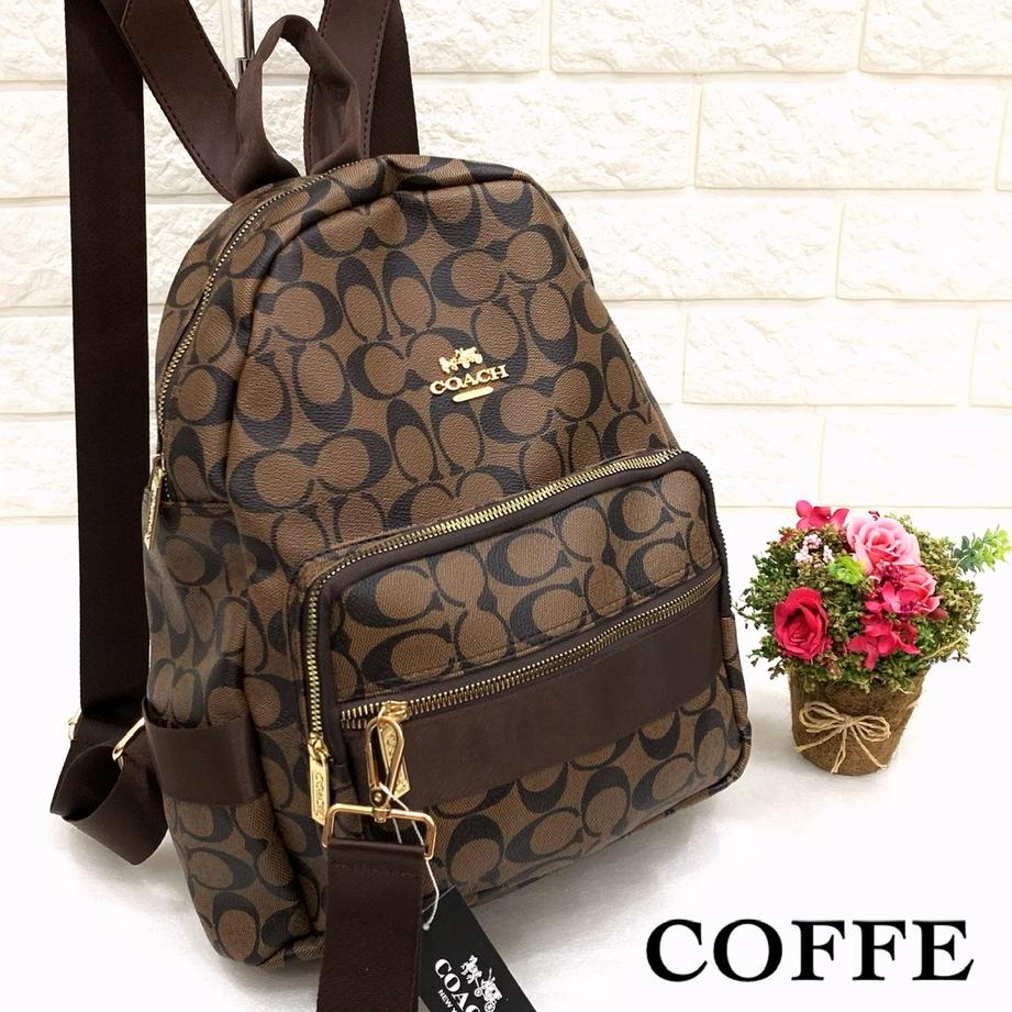LANGSUNG KIRIM.. Ransel Coach super premium ransel besar kulit pria wanita