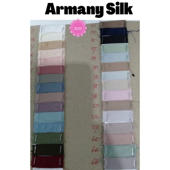 KAIN SATIN PREMIUM ARMANI SILK