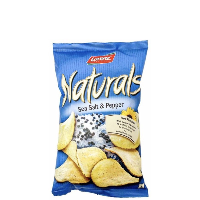 Jual Lorenz Naturals Keripik Kentang Sea Salt & Pepper 100 gr Shopee