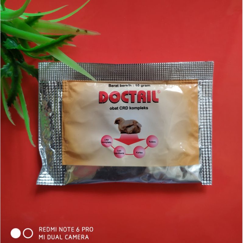 doctril 10 gram obat CRD-medion obat CRD pilek ayam unggas bebek
