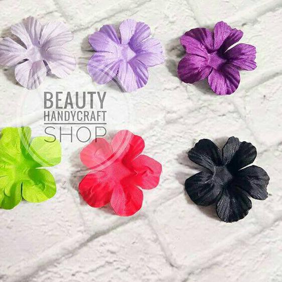 

JB8 Bunga hana besar 1 warna isi 40bh .