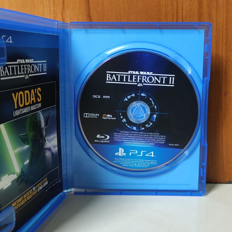 Kaset Star Wars Battlefront 2 PS4 Starwars Battle Front II Playstation PS 4 5 Starwar War CD BD Game ps4 ps5 jedi fallen 1 reg 3 BF jedi fallen order reg 3 region 3 asia