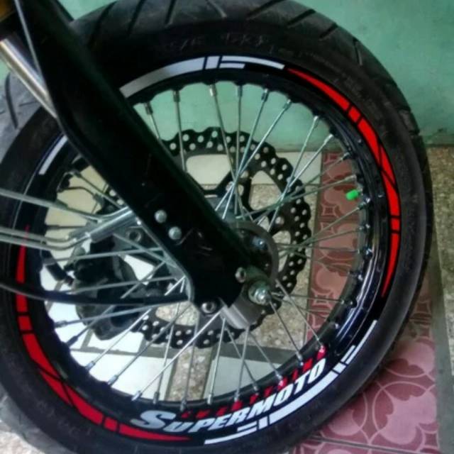 30+ Trend Terbaru Stiker Velg Supermoto Crf