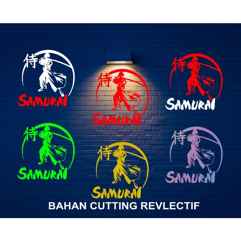 stiker cutting samurai x japan