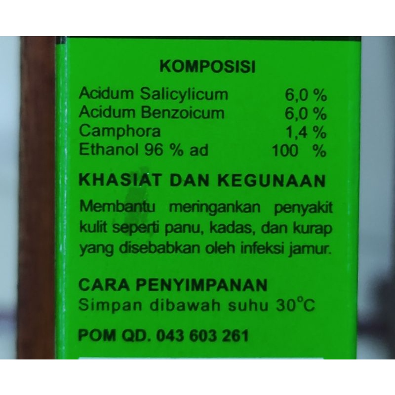 Kurap Cap 19 / Salep 19/ Cair / Kutu Air / Kurap / Panu / Gatal-Gatal