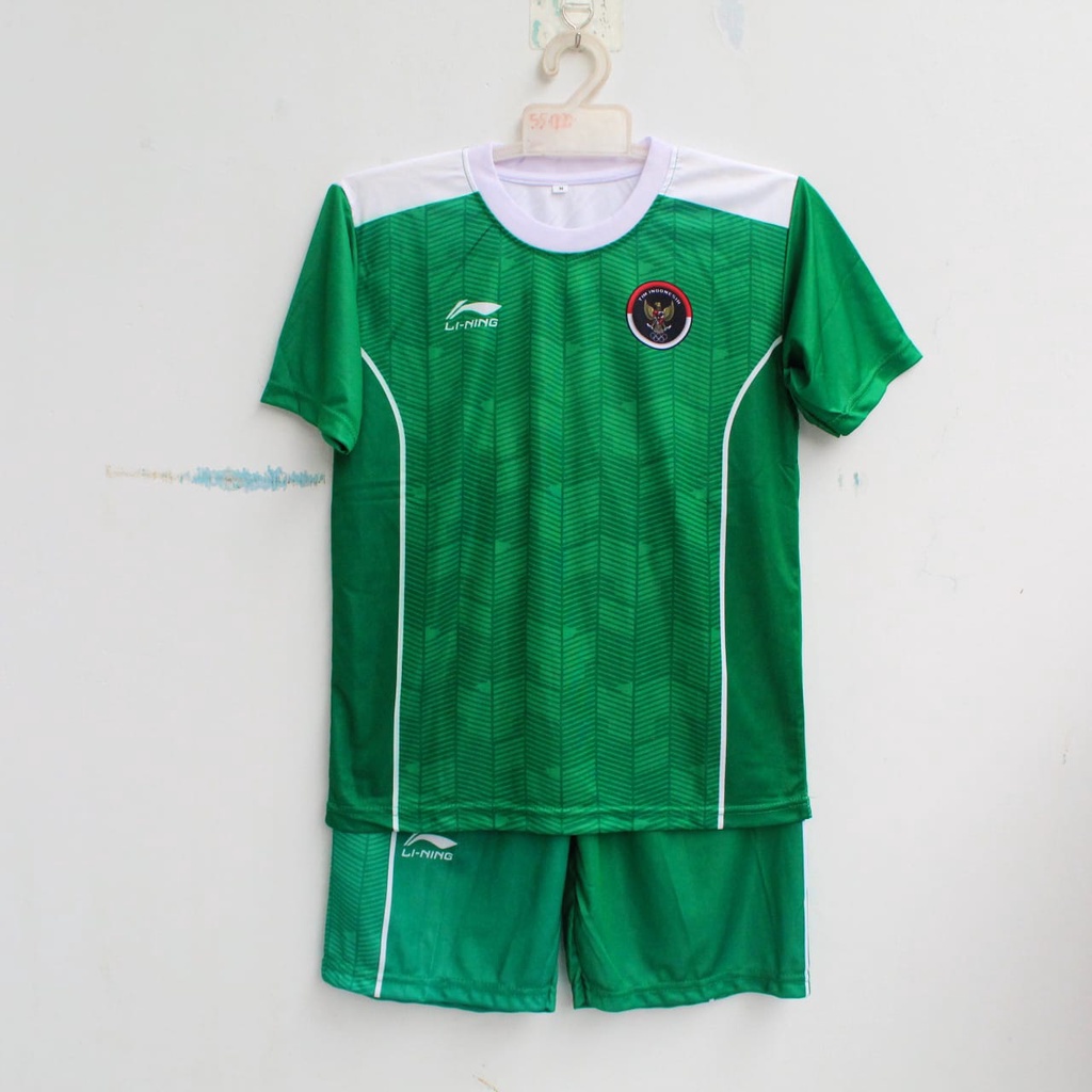 JERSEY TIMNAS INDONESIA/JERSEY BADMINTON ANAK/JERSEY VOLLI ANAK