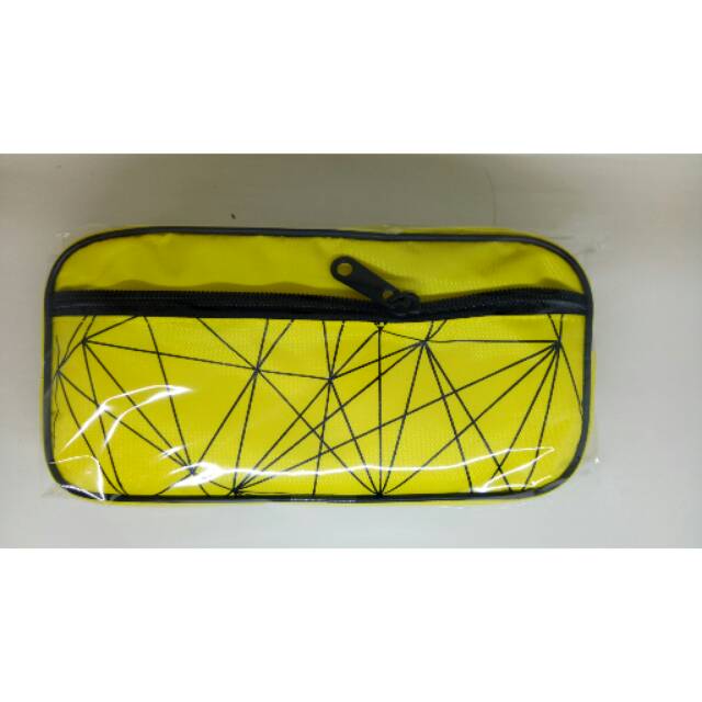 

[ IMPORT KOREA ] Kotak Pensil Vector Yellow